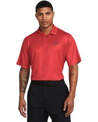 Under Armour - Matchplay Printed Polo - Lyst