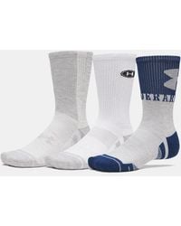 Under Armour - Ua Performance Tech 3-pack Crew Socks - Lyst