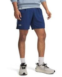 Under Armour - Launch 7" Shorts Atlantis Washed Reflective - Lyst