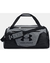 Under Armour - Borsone Medio Undeniable 5.0 Metallico Argento - Lyst