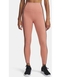Under Armour - Leggings Tobilleros Meridian Piped Para Mujer Canyon Negro Canyon - Lyst