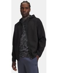 Under Armour - Ua Unstoppable Fleece Textured Full Zip - Lyst