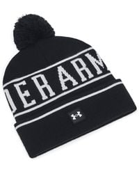 Under Armour - Ua Halftime Pom Beanie - Lyst