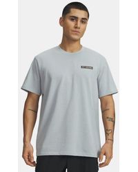 Under Armour - Heavyweight Armour Label Short Sleeve Mod Medium Heather - Lyst