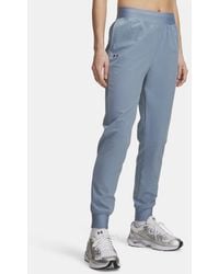 Under Armour - Rival High-Rise Woven Pants Wind - Lyst