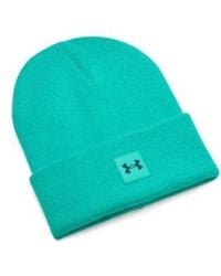 Under Armour - Halftime Cuff Beanie Marine Od Green One Size - Lyst