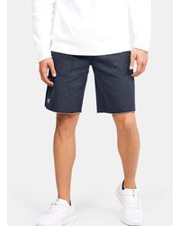 men's ua hustle fleece shorts