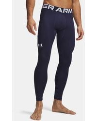 Under Armour - Coldgear Leggings Midnight - Lyst