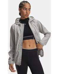 Under Armour - Velociti Cold Weather Storm Jacket Titanium Reflective - Lyst