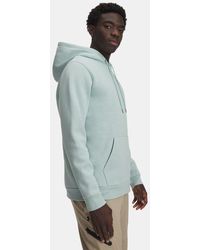 Under Armour - Icon Fleece Hoodie Enamel - Lyst
