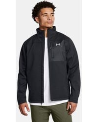 Under Armour - Herenjack Storm Coldgear Infrared Shield 2.0 Zwart / Wit - Lyst