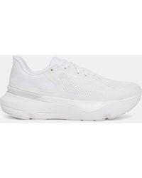 Under Armour - Infinite Pro 2 Hardloopschoenen Voor Wit Wit Distant Grijs - Lyst