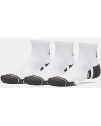 Under Armour - Performance Tech 3-Pack Q Rter Socks Jet - Lyst
