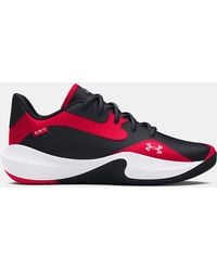 Under Armour - Basketballschuhe Lockdown 7 Low 3027646 Red/Black 45.5 - Lyst