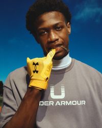 Under Armour - U Logo Heavyweight Short Sleeve Castlerock - Lyst