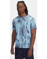 Under Armour - Launch Elite Kurzarmoberteil Mit Druck Für Herren Stream Reflektierend - Lyst