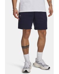 Under Armour - Icon Fleece 7.75" Shorts Midnight - Lyst