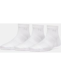 Under Armour - Ua Vanish 3-pack Quarter Socks - Lyst