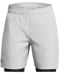 Under Armour - Woven 2-in-1-shorts - Lyst