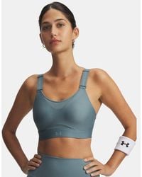 Under Armour - Sujetador Deportivo Infinity 2.0 High Para Mujer Jasper Serpentine - Lyst