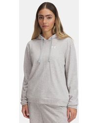 Under Armour - Rival Terry Hoodie Mod Light Heather - Lyst