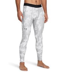 Under Armour - Heatgear® iso-chill leggings mit aufdruck für mod - Lyst