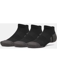 Under Armour - Performance Tech 3-Pack Low Socks Ultimate Ultimate Jet - Lyst