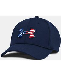 under armour men's freedom flag blitzing hat