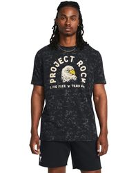 Under Armour - Project Rock Free Graphic Short Sleeve - Lyst