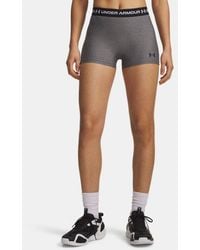 Under Armour - Heatgear Shorty 3" Shorts Charcoal Light Heather - Lyst