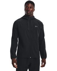 Under Armour - Giacca stretch woven windbreaker - Lyst