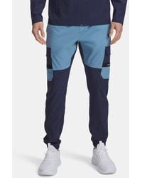 Under Armour - Pantalón Tech Utility Woven Para Hombre Washed Marino Smoke Negro - Lyst