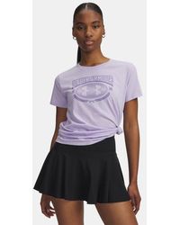Under Armour - Varsity Short Sleeve Crest Luxe - Lyst
