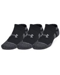 Under Armour - Ua Performance Tech Pro 3-pack No Show Socks - Lyst