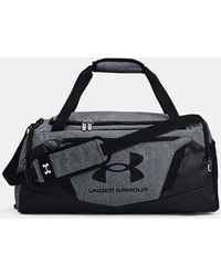 Under Armour - Sporttas Undeniable 5.0 Small Pitch Grijs Medium Heather Zwart Zwart - Lyst