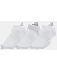 Under Armour - Calcetines Invisibles Con Presilla Armourdry Run Lite - Lyst