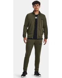 Under Armour - Rival Knit Tracksuit Marine Od - Lyst