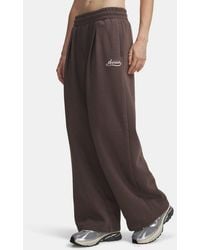 Under Armour - Ua Rival Fleece Pleated Varsity Pants - Lyst
