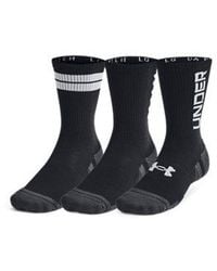 Under Armour - Performance Tech 3-Pack Crew Socks - Lyst