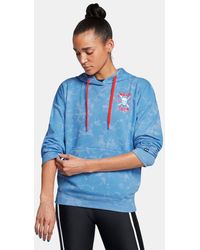 Under Armour - Project Rock Terry Underground Hoodie Viral / Phoenix Fire - Lyst