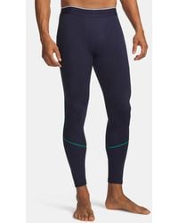 Under Armour - Coldgear Neolast Leggings Midnight Geode Reflective - Lyst