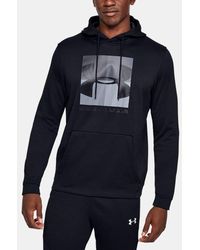 under armour men's performance fleece graphic hoodie