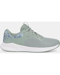 Under Armour - Scarpe Da Allenamento Charged Aurora 2 + Da Donna Silica Bianco Metallico Silica - Lyst