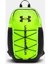 Under Armour - Hustle Sport 6.0 Rucksack Hyper Schwarz Schwarz - Lyst