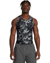 Under Armour - Herentanktop Heatgear® Iso-chill Printed - Lyst