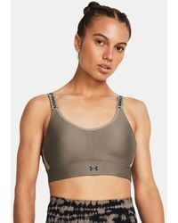 Under Armour - Infinity 2.0 Mid Sports Bra Marine Od - Lyst