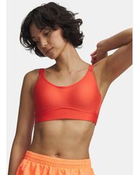Under Armour - Infinity 2.0 Mid Sports Bra Venom Venom - Lyst