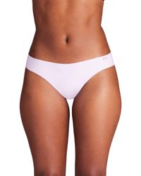 Under Armour - Pure Stretch 3-pack No Show Thong - Lyst