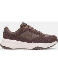 Under Armour - Edge Suede Training Shoes Peppercorn Apex Peppercorn - Lyst