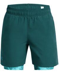 Under Armour - Woven 2-in-1-shorts - Lyst